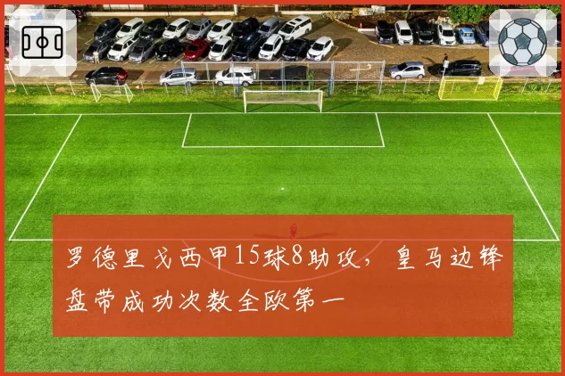 罗德里戈西甲15球8助攻,皇马边锋盘带成功次数全欧第一